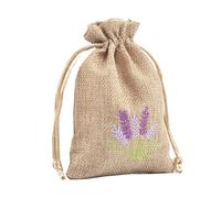 10Piece Cotton And Linen Pouches Set With Drawstring Lavenders Bags For Storing Lavenders Jewels And Spices Drawstring Jutes Pouches