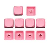 10Piece PBTs Blanks Keycap MOAs Height 1U Supplements Gaming Keycap Key Button Keyboards