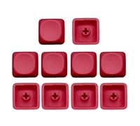10Piece PBTs Blanks Keycap MOAs Height 1U Supplements Gaming Keycap Key Button Keyboards