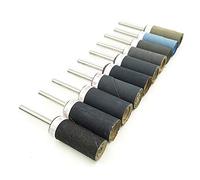 10piece Sanding Drums Sleeves Sandpaper Bar Sander Accessories Rotary Tool Sanding Drums Sander Kit Polishing Burr Stick Roller Sanding Tool 7000 Grit
