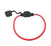 10pieces 16 AWG Waterproof IP67 Mini Inline Fuse Holder Pigtail Blade Fuse for Car Truck ATV Boat Motorbike Protected circuits
