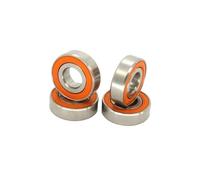 10Pieces ABEC7 S697 2RS 7x17x5 Stainless Steel Hybrid Ceramic Bearing S697-2RS 7 * 17 * 5 Miniature Fishing Reel Bearing
