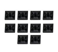 10Pieces ABS Aluminium Extrusion Plugs 4.2mm V Slot Hole Protective Caps for 2020 Profile Printer Parts Enhancement Dustproof Aluminum Extrusion Cover