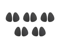 10Pieces Adhesive Shoe Soles Protectors Nonslip Shoe Pads Stickers with Grids Texture for High Heel and Dance Shoes