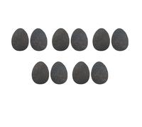 10Pieces Adhesive Shoe Soles Protectors Nonslip Shoe Pads Stickers with Grids Texture for High Heel and Dance Shoes