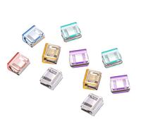 10Pieces Anti Dragging Adjustable Clip Jeans Hemming Suitable for Pants Not Sew Hems Portable Invisible Fit All Adjustable Pants Cuff