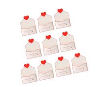 10Pieces Artistic Paper Envelopes Gift Container Various, Red | For Flower Arrangements, Enhancing Gift Give with Stylish Presentation and Various Color