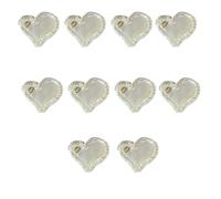 10pieces Delicate Clear Hair Claw for Woman Girls Ponytail Bangs Hair Nonslip Hair Clip Taking Photo Hair Clip