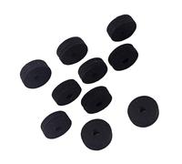 10Pieces Drum Bass Pedal Felt Cover Bottom Cover Set Made From Resilient for Optimal Sound Control Pad