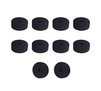 10Pieces Drum Bass Pedal Felt Cover Felt Bottom Cover Set Made From Resilient for Optimal Sound Control Dampeners