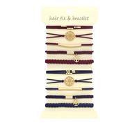 10Pieces Elastic Hair Tie Bracelets For Women And Girls Stylish Hair Rope Ponytail Holder Lady Hair Decoration