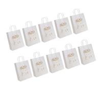 10Pieces Elegant Eid Celebration Gift Bags Unique With Handle Perfect For Ramadans And Festivities Eid