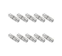 10Pieces Elegant Screw Clasps Coppers End Caps Screw Clasps for Jewelry Making Necklace Accessories Jewelry Connectors