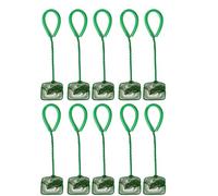 10Pieces Fish Catching And Fishtanks Cleaning Net For Home Aquariums Enthusiasts And Pet Store Easy To Use With Fine Ergonomic Handle