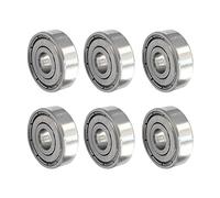 10Pieces Inline Roller Bearings 3x10x4mm 623zz Miniature Ball Bearings Carbon Steel Long Plate Bearings deep Groove Scooter(10pcs 608 8x22x7mm)