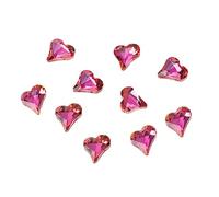 10Pieces Mixed Crystal Diamond Rhinestones Decorations Manicure Stones 3D Decoration For Women