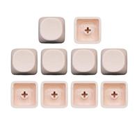 10Pieces PBTs Not Engraving Blanks Keycap MOAs Height Height 1U Dyeing Sublimations Keycaps For MX Switches Mechanical Keyboards Keycap