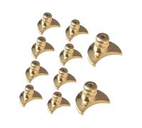 10Pieces Replacement Earring Backs Metal Earring Backs for Droopy Earlobes Ideal for Studs and Heavy Earrings Silver