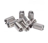 10Pieces Stainless Steel Slotted Inserts for Integration Into Mechanical Equipment and Home Improvement Projects Furniture Assembly Hardware