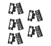 10Pieces Without Mortise Door Hinges Smooth and Quiet for Cabinets Wardrobes and Window Easy Installion Designs Interior Door Hinges