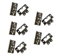 10Pieces Without Mortise Door Hinges Smooth and Quiet for Cabinets Wardrobes and Window Easy Installion Designs Interior Door Hinges