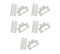 10Pieces Without Mortise Door Hinges Smooth and Quiet for Cabinets Wardrobes and Window Easy Installion Designs Interior Door Hinges