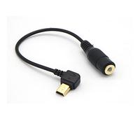 10Pin Mini USB To 3.5mm Microphone Mic Adapter Cable Cord For Gopro Hero 4/3/3+ Camera, And Other 10pin Mini Usb Plug Device