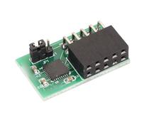 10Pin SPI TPM 2.0 Security Module, Green Printed Circuit Board, For INFINEON 9670 Chipset, Designed for SuperMicro AOM TPM 9670V S with, Chromebook Authentication Standards