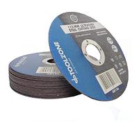 (10PK) 115mm Metal Cutting Discs - Stainless Steel Mild Steel Iron Ultra Thin Profile Slitting Discs Fast and Clean Cutting