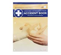 10pk - 40 Records HSE Compliant A4 Accident Book - Workplace Injury Record/Log (10x 40 Records per Accident Log Book)