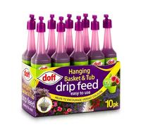 10PK Orchid Feed Drip 30ml Perfect Orchid Food for Hanging Baskets & Tubs & Orchid Drip Feed Easy to Use Help in the Growth Indoor House Plant - Colors & Bloom House Plant Food