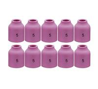 10PK TIG Gas Lens Alumina Nozzle Ceramic Cup 53N59 5# 5/16" For SR WP- 9/20 & SR WP-17/18/26 TIG Welding Torch