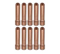 10PK TIG Stubby Collets 10N23S 1/16" & 1.6mm for WP 17 18 26 TIG Welding Torch (10N23S (1/16"))