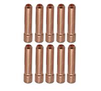 10PK TIG Stubby Collets 10N24S 3/32" & 2.4mm for WP 17 18 26 TIG Welding Torch (10N24S (3/32"))