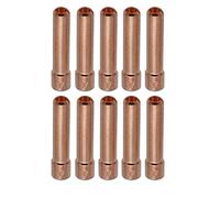 10PK TIG Stubby Collets 10N25S 1/8" & 3.2mm for WP 17 18 26 TIG Welding Torch (10N25S (1/8"))