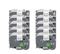 10PK TZe261 36mm Laminated Label Tape Compatible with Brother | Fits TZ261 TZe-White-Tape; For Labeller TZe 261 Printers