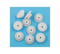 10PSC 26142B 0.5M Plastic POM Diameter 14mm 26 Teeth + 14 Teeth Two Layer Gear 2.05mm Hole DIY Toy Parts Accessories 26+14T