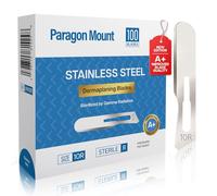 10R Blades Dermaplaning | Dermaplane Blades 10R | Professional 10R Dermaplane Blades, Peach Fuzz Remover for Women Face Stainless Steel Precision Derma Blades, Pack of 100