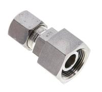 10S & 16S Stainless Steel Straight Cutting Fitting with Swivel 400 bar FKM O-ring Sealing Cone ISO 8434-1