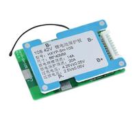 10S 42V 15A 18650 Battery Thermal Dissipation Protective Circuit Board Inverter Energy Storage Pack Charging Protective Temperature Control