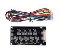 10S Battery Balancer Automatic Adjacent Equalization MOS PCB Inductive Battery Active Equalizer with Cable 1.2A 2.0V-4.5V