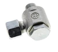 10S & G3/8'' Zink plated Steel Swivel Joint Cutting Fitting with Male Threads 400 bar NBRO-ring Rotatable ISO 8434-1