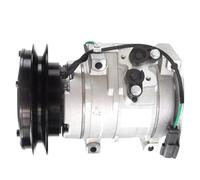 10S15C AC Compressor Compatible With John Deere Komatsu Hitachi Dozer Excavator Wheel Loader 4431081 4436025 20Y-979-6120 421-07-31220