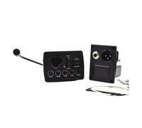10Set 3 Band Acoustic Guitar Pickup With Microphone Board For 6 Strings Folk Guitar Accessories