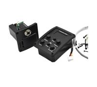 10set 3 Bands Guitar Pickup Folk Guitar Preamp EQ With Tuner For Acoustic Guitar