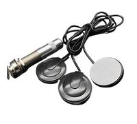 10Set 3 Head Transducer BuzzerPickup Piezo With 6.35mm Output Output For Acoustic Guitar Ukulele Mandolin Violin Professional acoustic guitar pickups