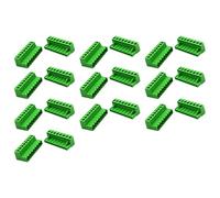 10Set 5.08mm Pluggable PCB Screw Terminals Block Connector Wire 5.08mm Pitches Quick Male And Female Connector