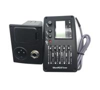 10set 5 Band EQ Equalizer With Tuner Guitar Pickup Acoustic Guitar Bass EQ Preamp With Digital Procedding Tuner Pickupv