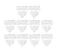 10set Disposable Bras and Panties Breathable Multifunctional Salon Top Garment Underwear for SPA Sauna White