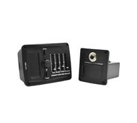 10set Guitar Pickup Acoustic Guitar Pickup 4 Bands EQ Equalizer Preamp Piezo Pickup With LCD Tuner